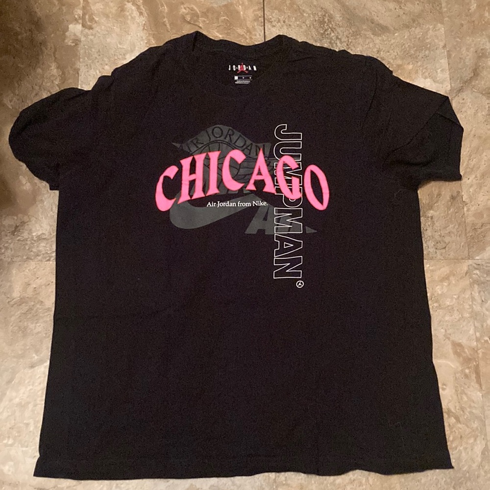 Air Jordan black tee